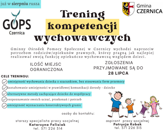 Trening kompetencji wychowawczych