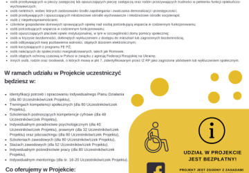 Zaproszenie do udziału w projekcie.