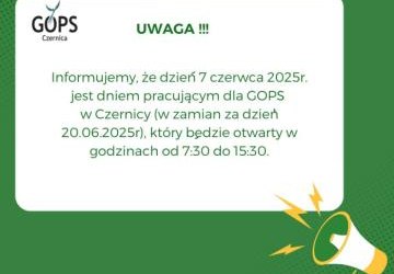 Ważna informacja!!!