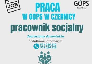 Praca - Pracownik socjalny