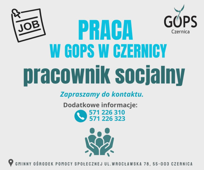 Praca - Pracownik socjalny