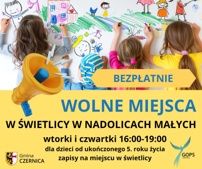 Zajęcia świetlicowe - Nadolice Małe