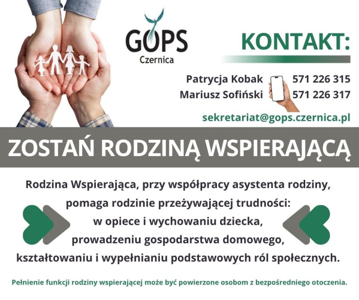 Zostań Rodziną Wspierającą
