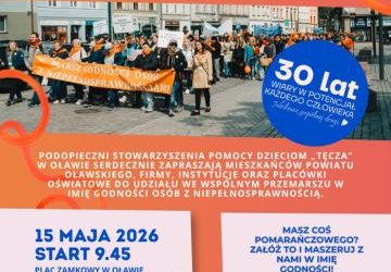 V Marsz Godności Osób z niepełnosprawnościami
