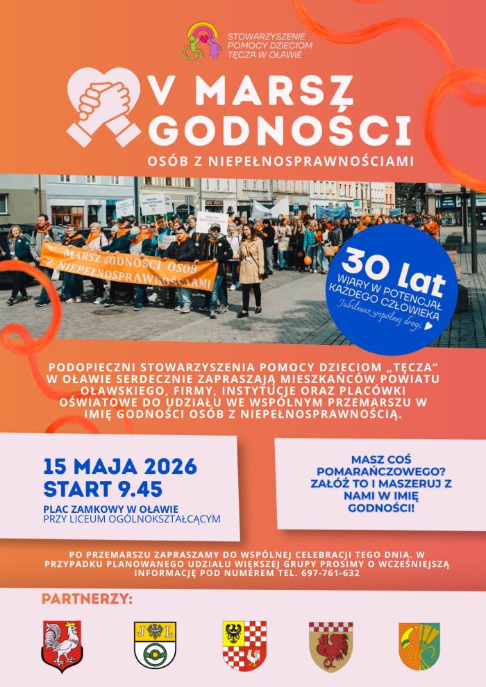 V Marsz Godności Osób z niepełnosprawnościami