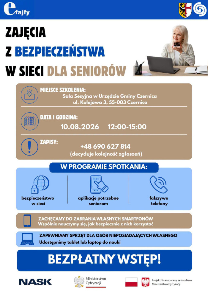 Szkolenie dla seniorów