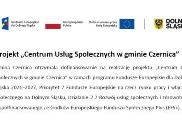 Centrum Usług Społecznych w gminie Czernica